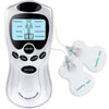 Massageador Elétrico Digital Alívio de Tensão com 4 Eletrodos
