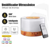 Umidificador e Difusor Aromaterapia 700ml LED Colorido