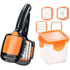 Cortador Nicer Dicer 5 em 1 para Legumes e Frutas
