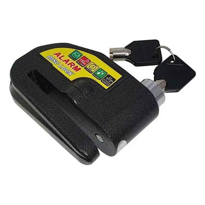 Trava Cadeado com Alarme Sonoro para Moto e Bike