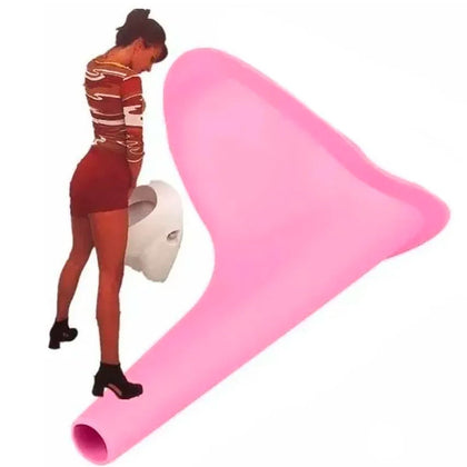 Urinol Feminino Portátil Lavável para Viagens e Emergências