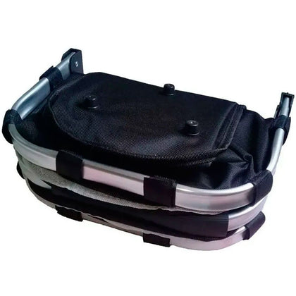 Cesta Térmica Dobrável Retrátil Preto 20 Litros