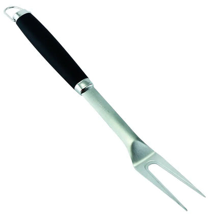 Garfo Trinchante para Churrasco com Lâmina de Aço Inox
