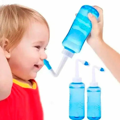 Higienizador Nasal 300ML com Garrafa para Lavagem