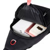 Bolsa Mochila Transversal Praticidade e USB Integrado