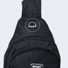 Bolsa Mochila Transversal Praticidade e USB Integrado