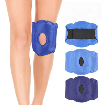 Compressa Térmica Ortopédica Para Joelho com Ajuste Anatômico Fria e Quente