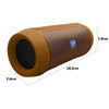 Caixa de Som Bluetooth Sem Fio Portátil com Entrada USB SD e Viva Voz - Amarelo