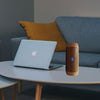 Caixa de Som Bluetooth Sem Fio Portátil com Entrada USB SD e Viva Voz - Amarelo