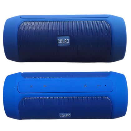 Caixa de Som Bluetooth Sem Fio Portátil com Entrada USB SD e Viva Voz - Azul