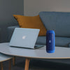 Caixa de Som Bluetooth Sem Fio Portátil com Entrada USB SD e Viva Voz - Azul