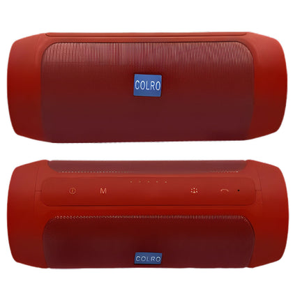 Caixa de Som Bluetooth Sem Fio Portátil com Entrada USB SD e Viva Voz - Vermelho