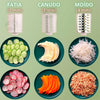 Combo Tapioqueira + Fatiador e Moedor de Legumes - Versatilidade