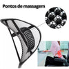 Kit 3 Encostos Lombar Ortopédico Conforto Alivia Dor Correção Postural para Carro e Escritório