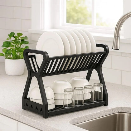Escorredor de Louças de Plástico Desmontável