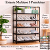 Estante Prateleira Multiuso Organizadora 5 Andares