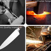 Faca Chef Damasco Full Tang para Cozinha e Churrasco