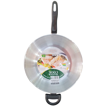 Frigideira Tacho Antiaderente Master Cook em Aço 30 cm