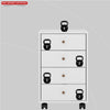Gaveteiro para Escritório Piece 4 Gavetas Branco