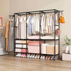 Kit 2 Guarda-Roupas Arara 3 Colunas Multifuncional Desmontável