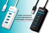 Kit 3 Hub Usb 3.0 Extensor 4 Portas Led Indicador High Speed Hd