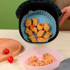 Kit 4 Formas de Silicone para AirFryer 20 cm Cores Sortidas