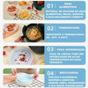 Kit 2 Forma de Silicone para AirFryer 20 cm Cores Sortidas