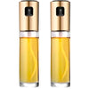 Kit 2 Porta Azeite Vinagre Spray Galheteiro Aço Inox 100 ml