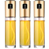 Kit 3 Porta Azeite Vinagre Spray Galheteiro Aço Inox 100 ml