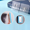 Kit 4 Pares de Ganchos Adesivos Dupla-Face Forte e Organizador