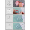 Kit 4 Pares de Ganchos Adesivos Dupla-Face Forte e Organizador