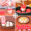 Kit 6 Formas de Silicone para Ovos Cozinha e Fogão