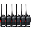 Kit 6 Rádio Comunicador Walk Talk 16 Ch 12km Baofeng 777s