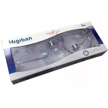 Kit Acessórios para Banheiro 5 Peças Rio Higiban