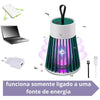 Luminária Lâmpada Mata Mosquito LED Repelente Elétrico