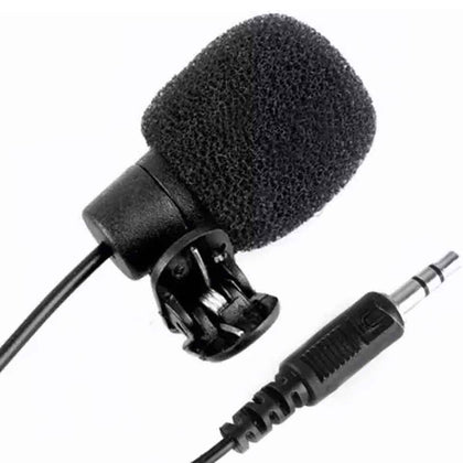 Kit 3 Microfones Lapela ST-777 com Conector 3.5mm e Clipe