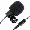Kit 2 Microfones Lapela ST-777 com Conector 3.5mm e Clipe