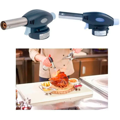 Maçarico Profissional para Cozinha Portátil e Multiuso