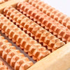 Massageador de Pés Shiatsu em Madeira para Relaxamento