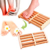 Massageador de Pés Shiatsu em Madeira para Relaxamento