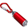 Mini Lanterna LED com Chaveiro e Mosquetão Multifuncional