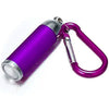 Mini Lanterna LED com Chaveiro e Mosquetão Multifuncional