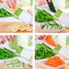 Ralador Multiuso 5 em 1 para Legumes e Saladas
