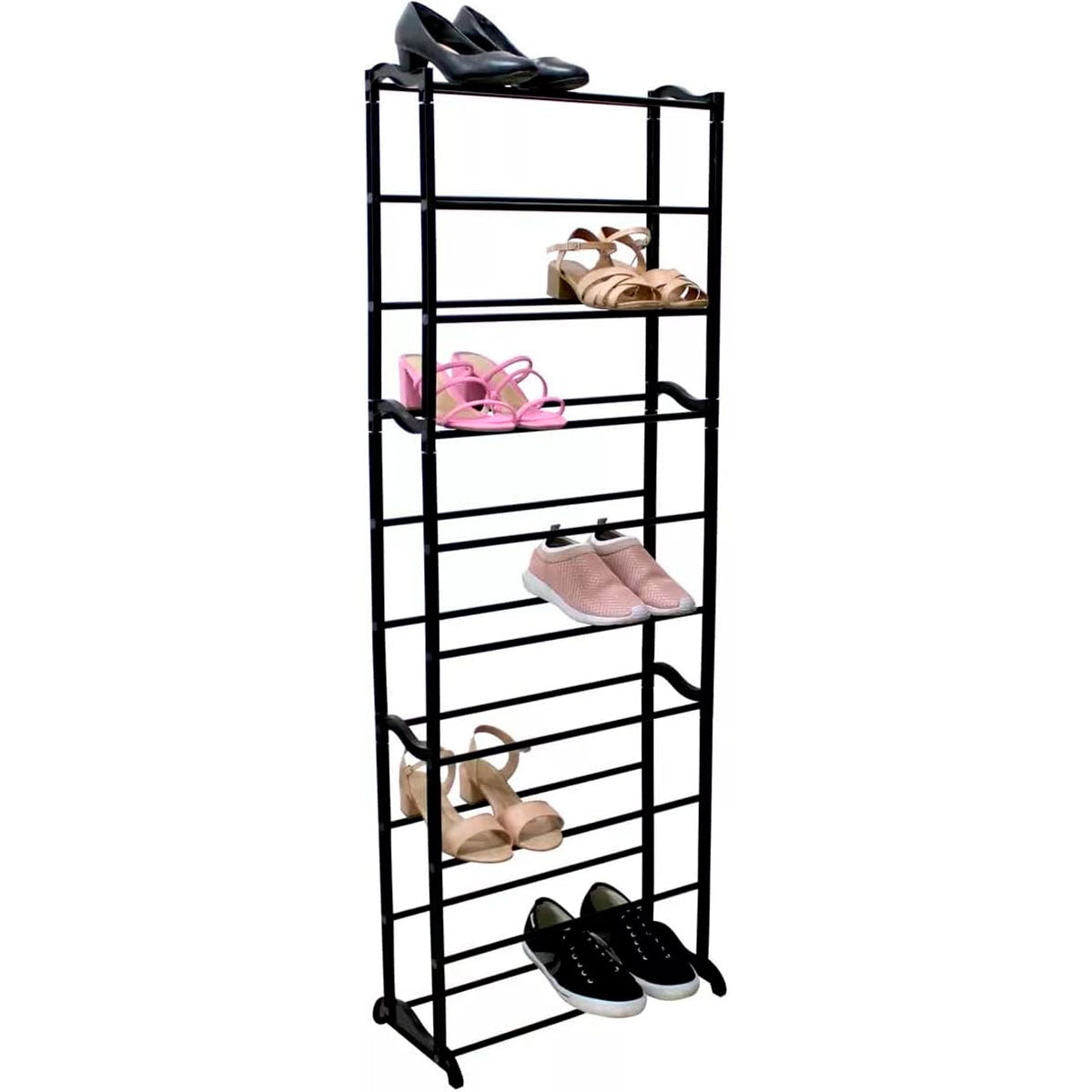 Zapatero Metálico de 10 Niveles: ¡Organización Perfecta para tus Zapatos!