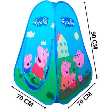 Barraca Tenda Cabana Dobrável Infantil Peppa Pig