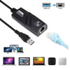 Adaptador USB 3.0 para RJ45 F3 Rede Ethernet 10/100/1000Mbps