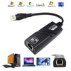 Adaptador USB 3.0 para RJ45 F3 Rede Ethernet 10/100/1000Mbps