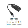 Adaptador USB 3.0 para RJ45 F3 Rede Ethernet 10/100/1000Mbps