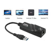 Adaptador USB 3.0 para RJ45 F3 Rede Ethernet 10/100/1000Mbps