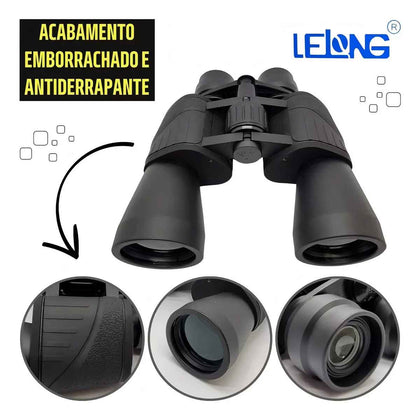 Binóculo Profissional Lelong 20x50 LE-2053 Alta Potência